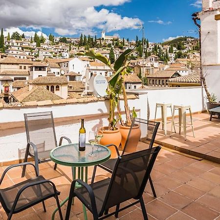 格拉纳达Cosy Loft With Amazing Terrace & Spectacular Views公寓 外观 照片