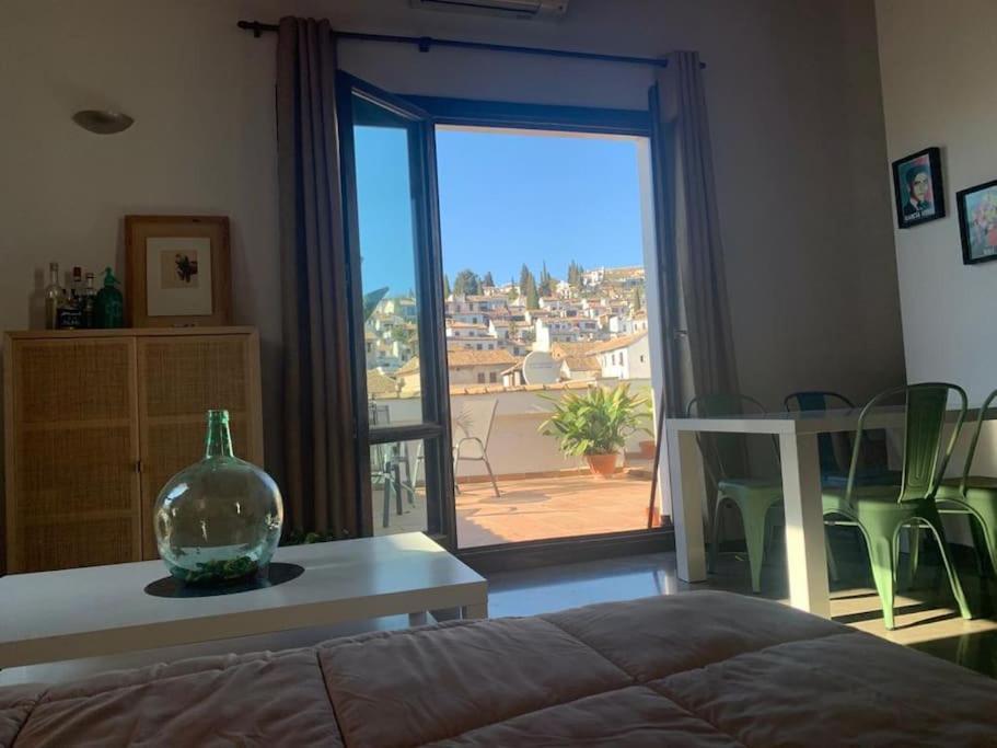 格拉纳达Cosy Loft With Amazing Terrace & Spectacular Views公寓 外观 照片