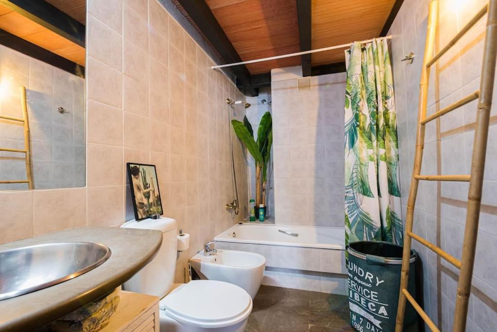 格拉纳达Cosy Loft With Amazing Terrace & Spectacular Views公寓 外观 照片