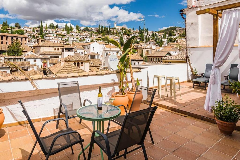 格拉纳达Cosy Loft With Amazing Terrace & Spectacular Views公寓 外观 照片